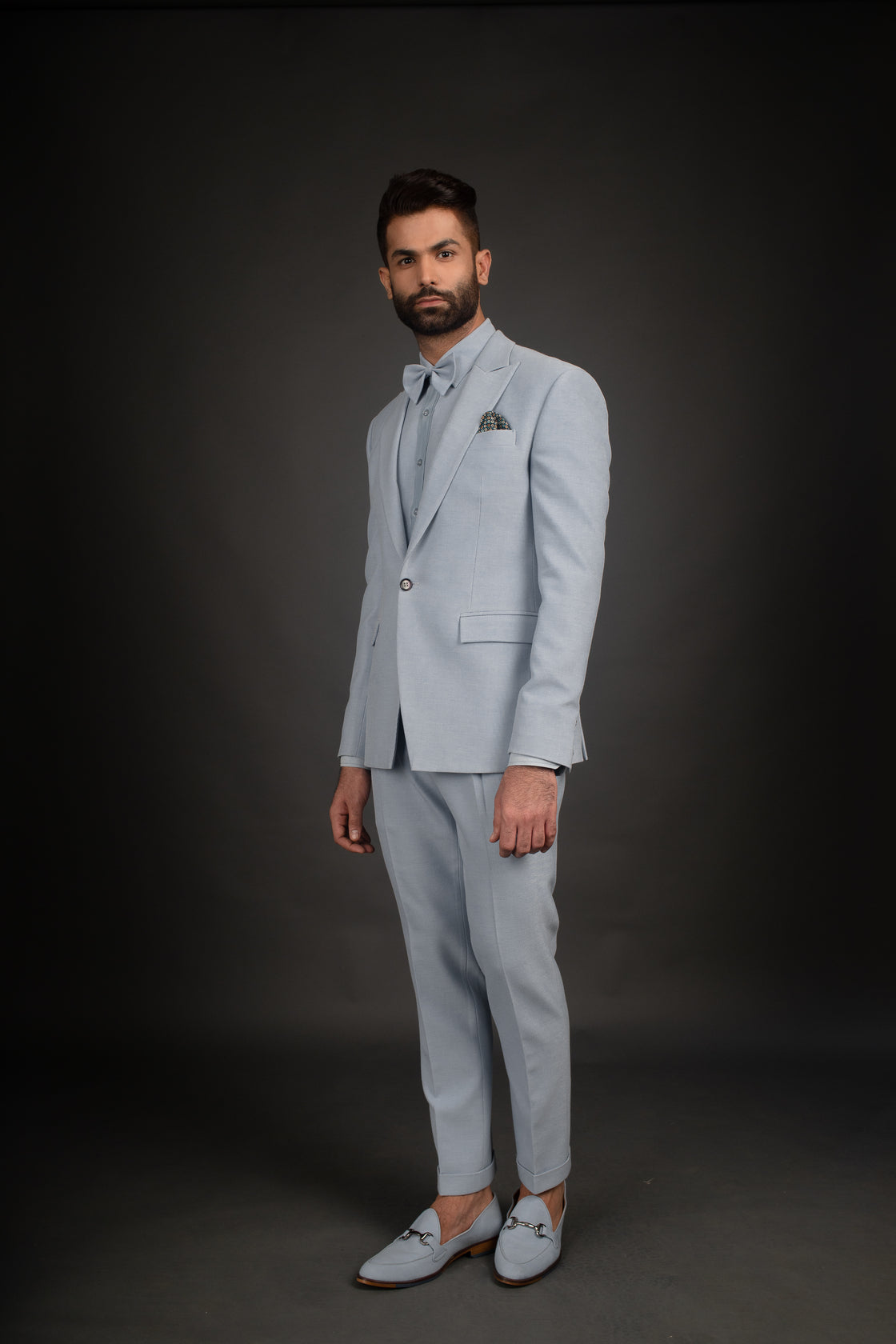 Periwinkle Shirt & Trousers