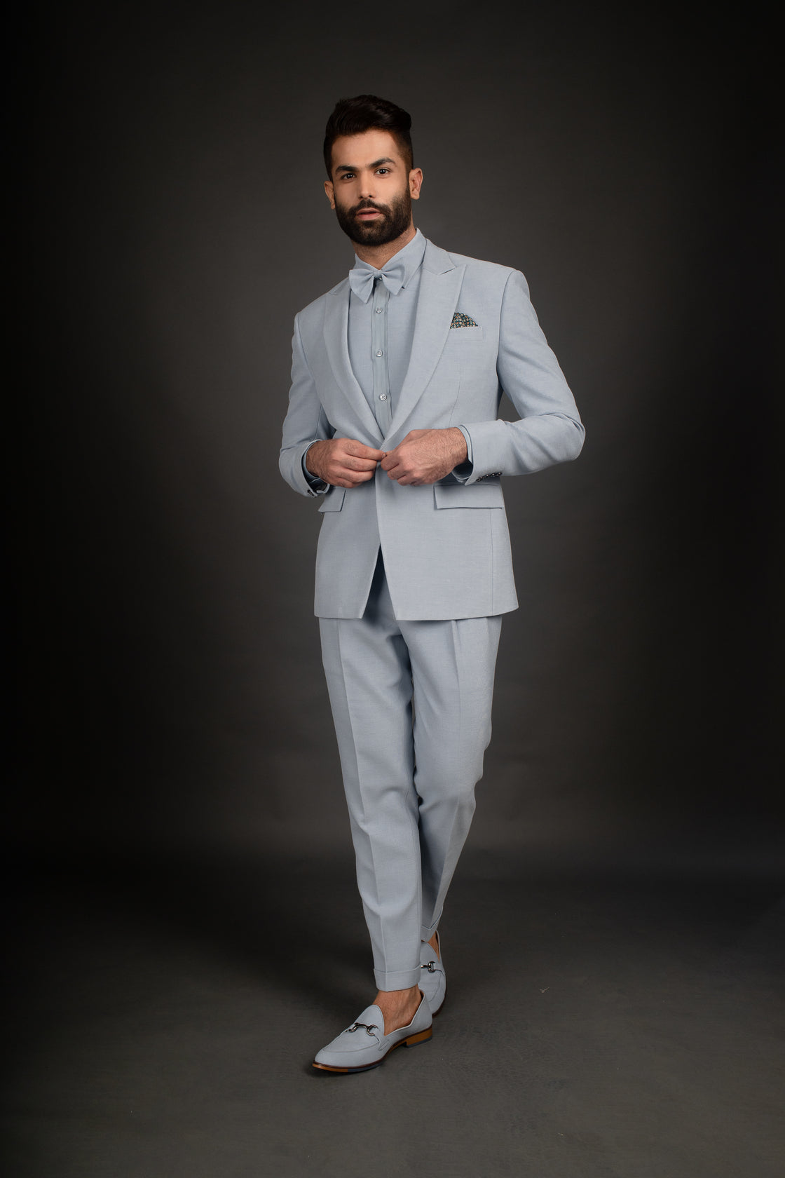 Periwinkle Shirt & Trousers