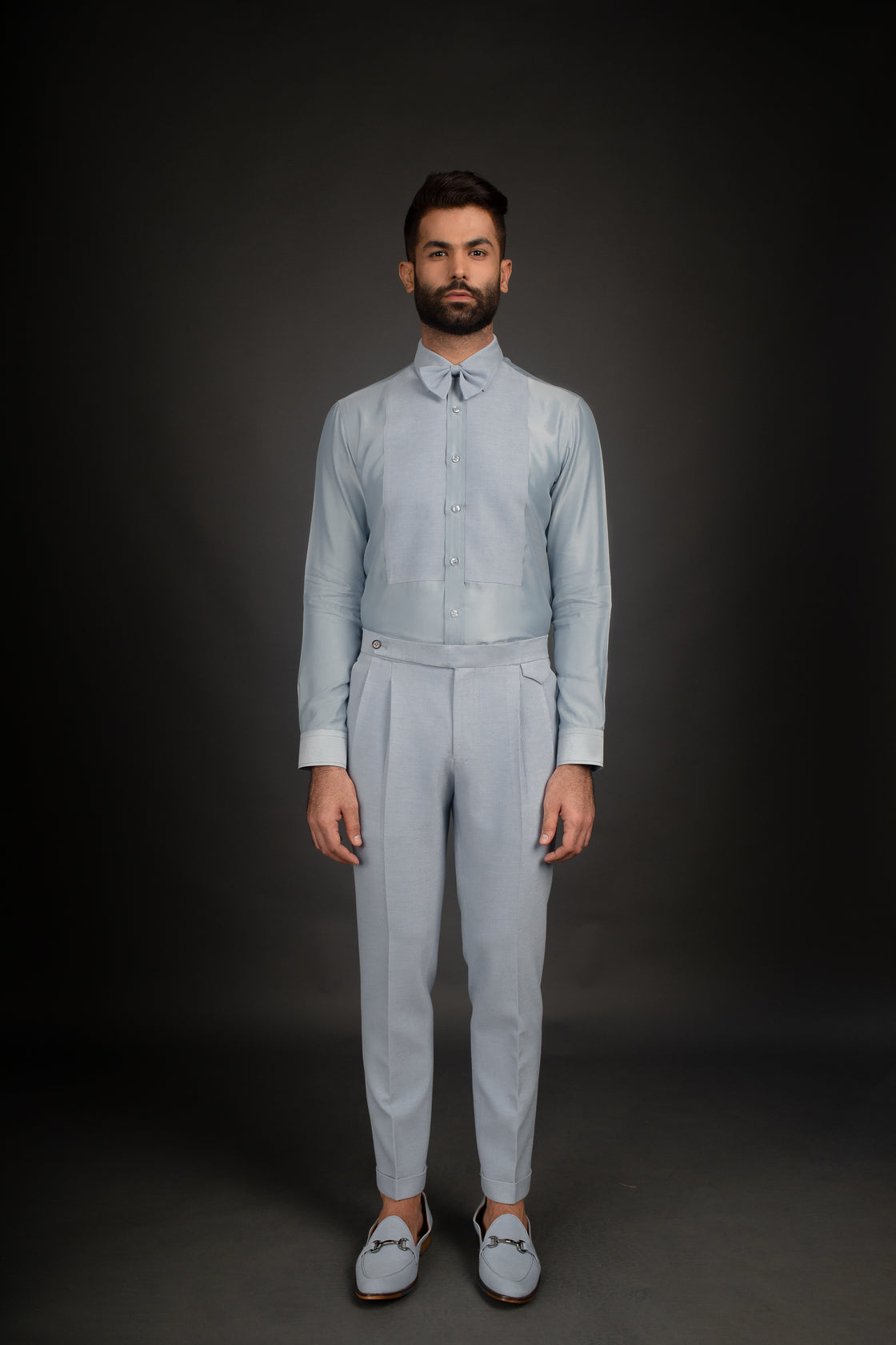 Periwinkle Shirt & Trousers